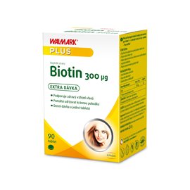 Walmark Biotin 300 µg, pleť, nehty a vlasy