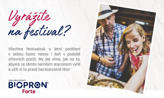 Čas festivalů, grilování a koupališť přichází. Co na to naše střeva?