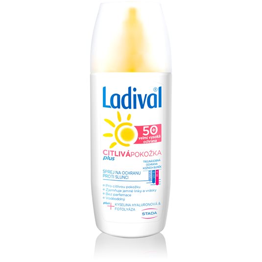 LADIVAL CITLIVÁ POKOŽKA PLUS SPREJ OF 50+