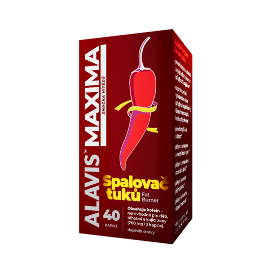 Levně ALAVIS™ MAXIMA SPALOVAČ TUKŮ 40 tablet