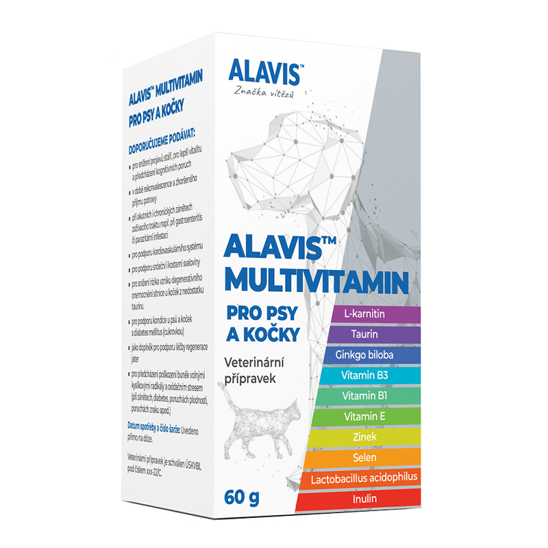 Levně ALAVIS Multivitamin pro psy a kočky 60 g