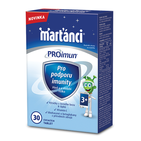 Marťánci PROimun, podpora imunity pro děti