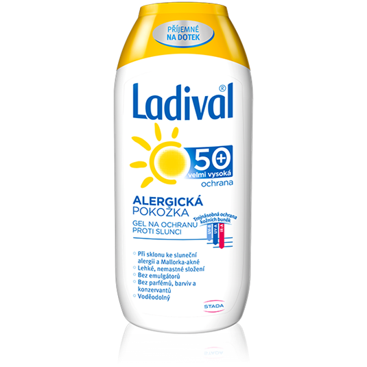 Ladival gel alergická pokožka OF 50 +