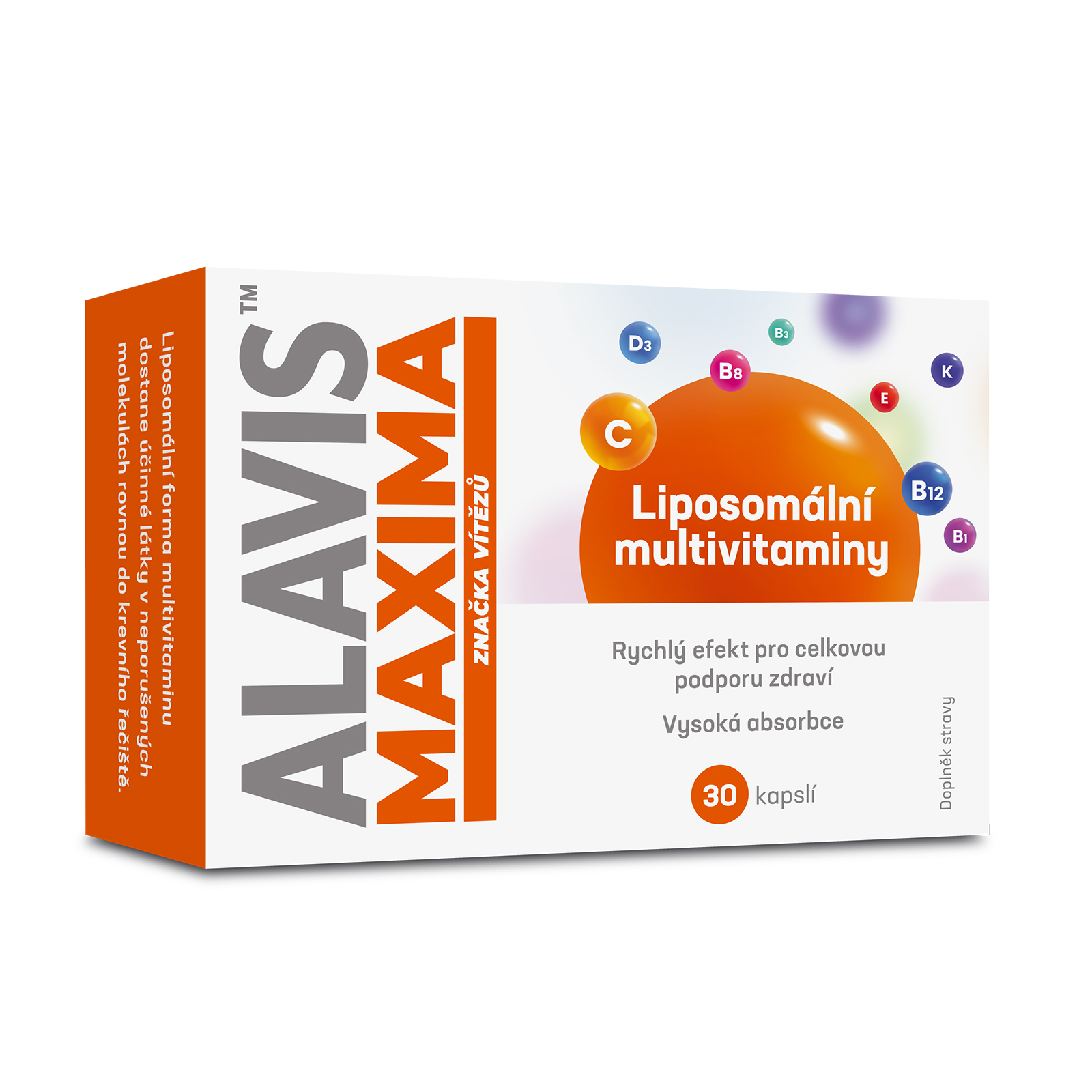 Levně ALAVIS™ MAXIMA Lipozomální multivitaminy 30 kapslí