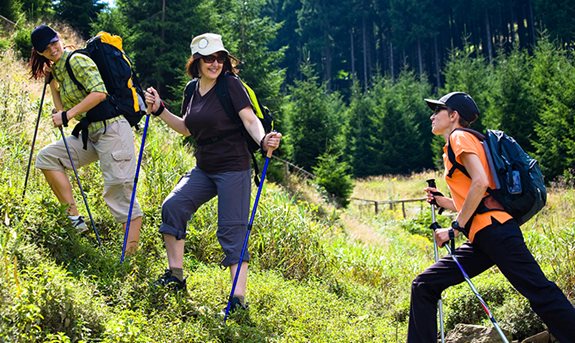 Vhodný sport při bolavých kloubech? Zkuste nordic walking! 