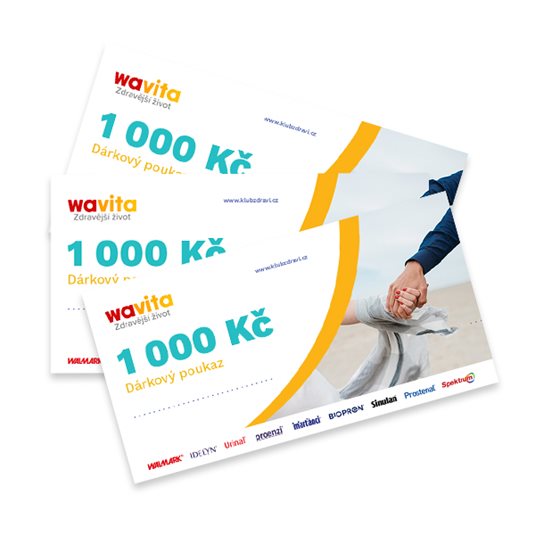 Dárkový šek 1000 Kč