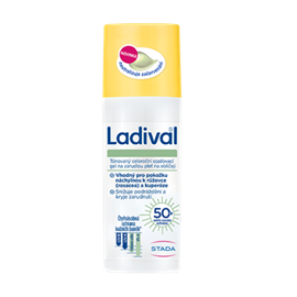 LADIVAL tónovaný opalovací gel pro pleť se sklony k zarudnutí SPF 50+