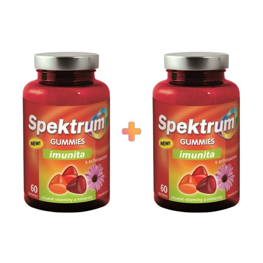 Spektrum Gummies IMUNITA vánoční dvojbalení