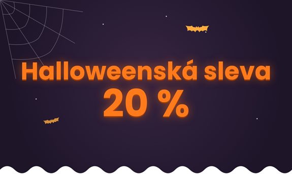 Halloweenská sleva 20 % 