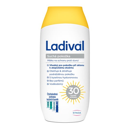 LADIVAL SUCHÁ POKOŽKA OF30 MLÉKO  200 ml