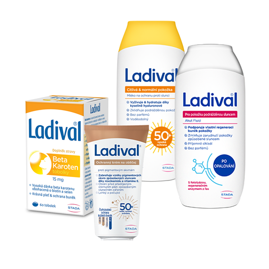 Ladival - balíček ochrany i péče pro dokonalou pokožku 