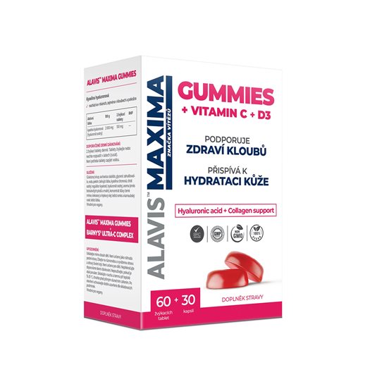 ALAVIS™ MAXIMA GUMMIES + VITAMIN C + D3