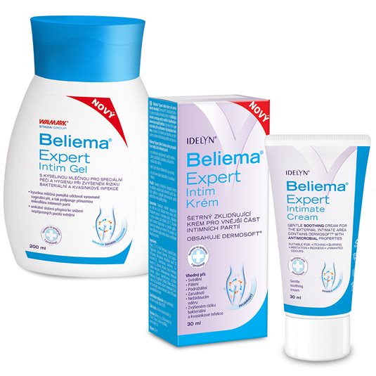 Beliema balíček pro péči a podporu intimního zdraví