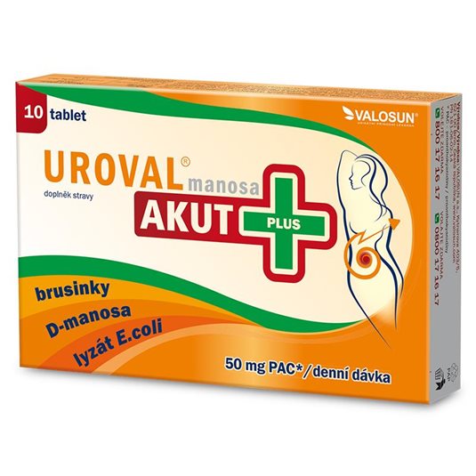 UROVAL manosa AKUT+