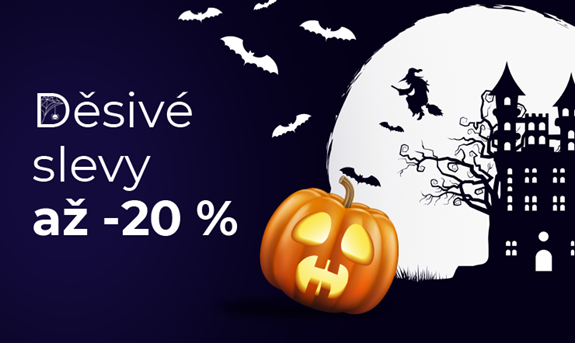 Oslavte Halloween se slevou až -20 %