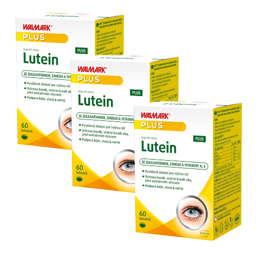 Walmark Lutein PLUS - Výhodné půlroční balení