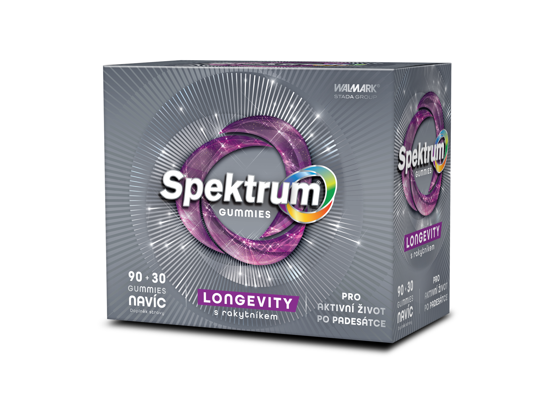 Levně Spektrum Gummy LONGEVITY limitovaná edice 2025 90 + 30 tablet NAVÍC