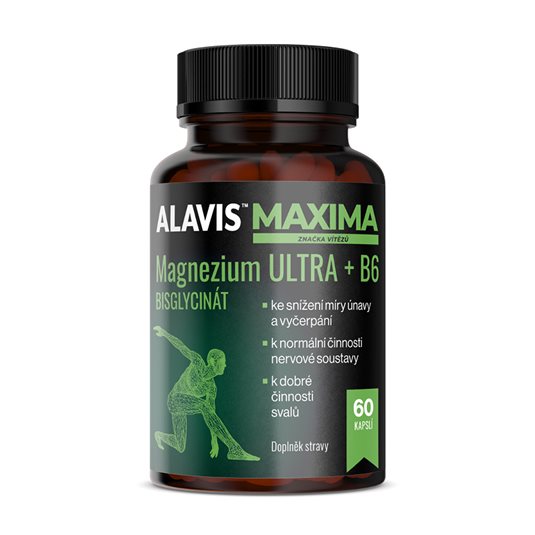 ALAVIS MAXIMA Magnezium ULTRA + B6