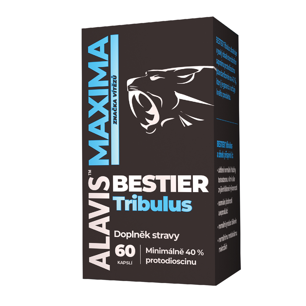 Levně ALAVIS™ MAXIMA BESTIER TRIBULUS 60 kapslí