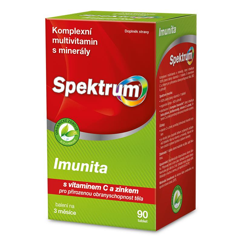 Levně Spektrum Imunita, komplexní multivitamin s minerály + betaglukan 90 tablet