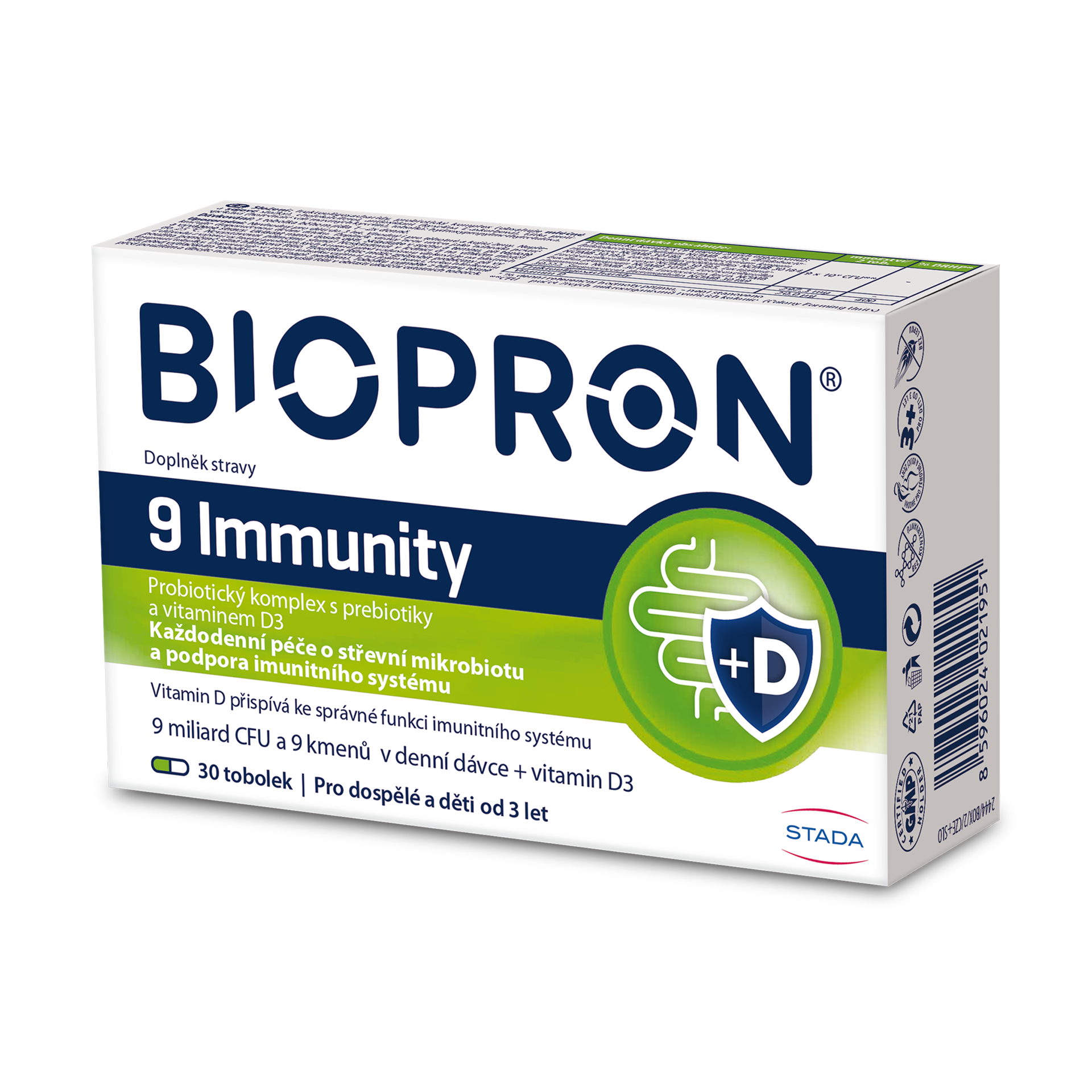 Levně Biopron 9 Immunity 30 kapslí