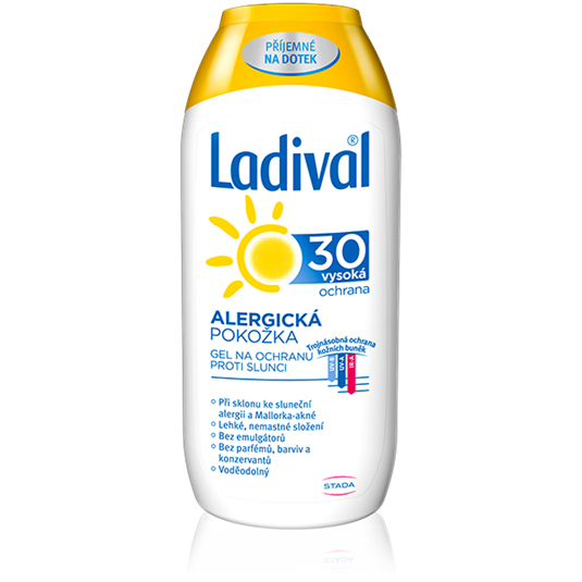 Ladival gel alergická pokožka OF 30 