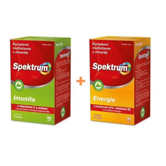 Spektrum Imunita + Energie vánoční kombi balení