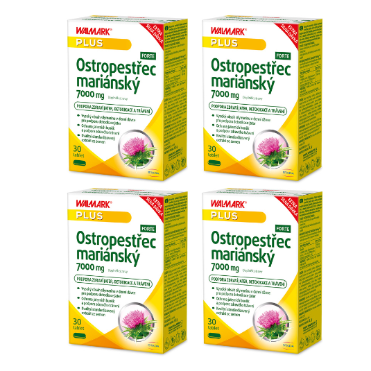 Walmark Ostropestřec mariánský 7000 mg Mega Detox