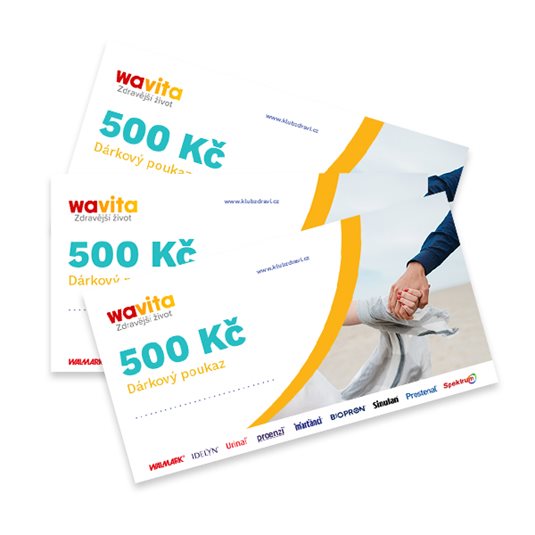 Elektronický dárkový šek 500 Kč