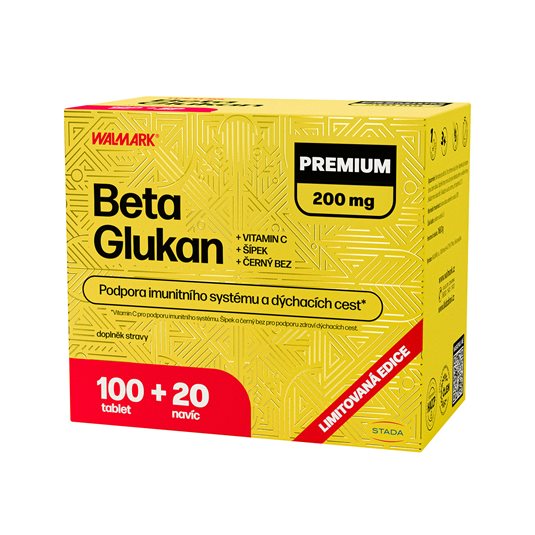 Walmark Beta Glukan 200mg PREMIUM limitovaná edice