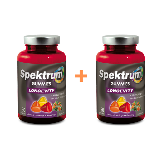 Spektrum gummies LONGEVITY vánoční dvojbalení 2025