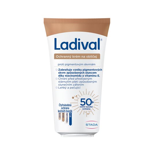 LADIVAL NA OBLIČEJ PROTI PIGMENTOVÝM SKVRNÁM OF 50+ KRÉM