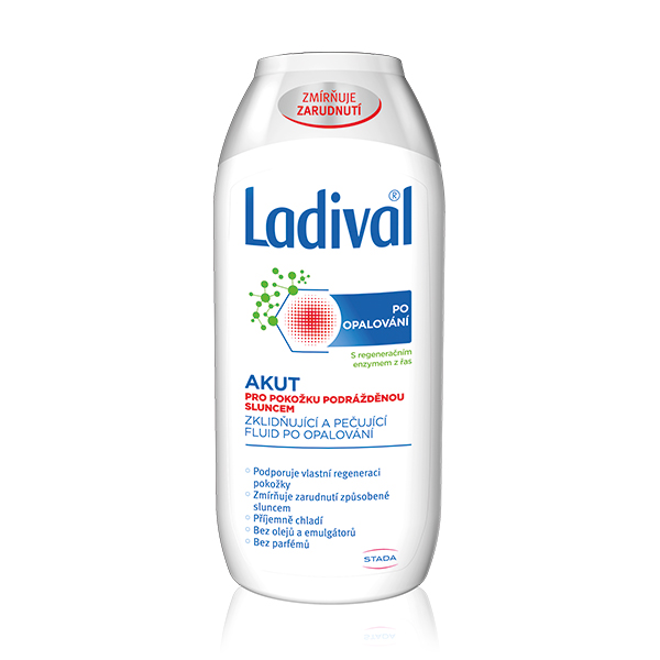 Levně Ladival akut chladivý gel po opalování 200 ml