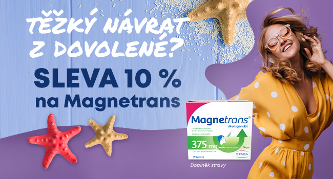 Návrat z dovolené? S Magnetrans a slevou 10 % problém nebude!