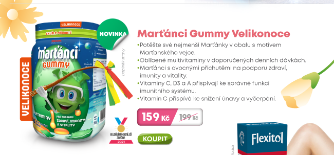 💣 Prostenal, Lecithin, Laktobacily a další produkty s extra slevou