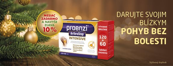 Proenzi s mesačnou dávkou užívania ZADARMO a zľavou 20 %
