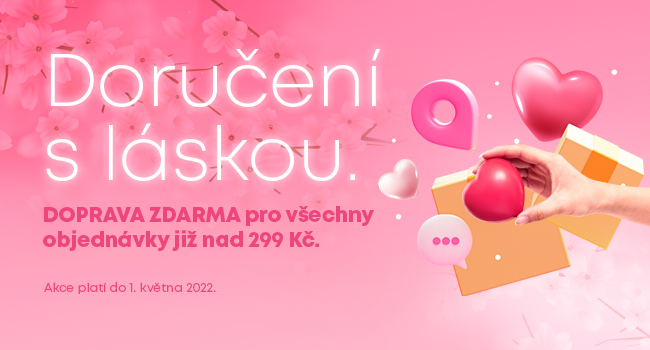 ❤️ Doručujeme zdarma s láskou a 15% slevou navíc!