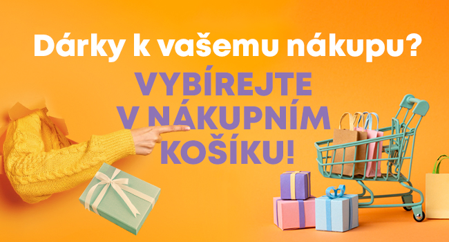Dárek v košíku a navíc doprava zdarma! 📦