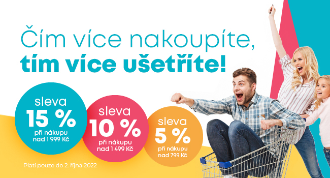 Akce týdne: Čím více nakoupíte, tím více ušetříte!