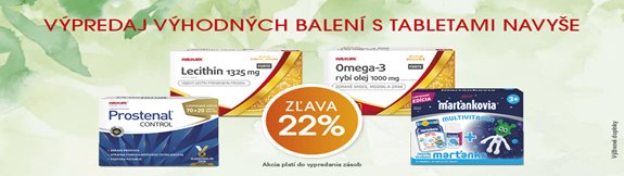 Výpredaj výhodných balení so zľavou 22 %