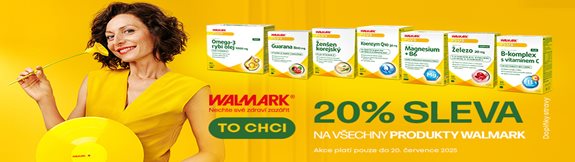 Sleva 20 % na produkty WALMARK