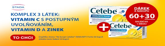 Měsíční dávka vitaminu C zdarma! 