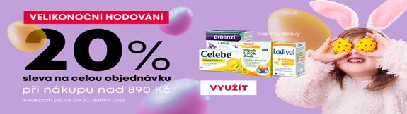 Sleva 20 % na celou objednávku
