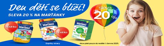 Den dětí s Marťánky a slevou