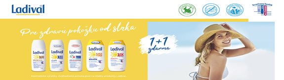 Produkty Ladival v akcii 1+1