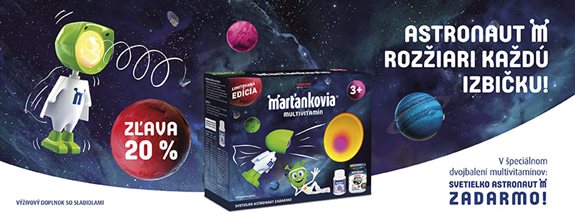 Marťankovia multivitamín MIX limitovaná edícia so zľavou 20 %