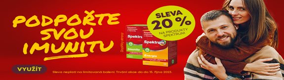 Sleva 20 % na doplňky stravy SPEKTRUM pro zdraví celé rodiny