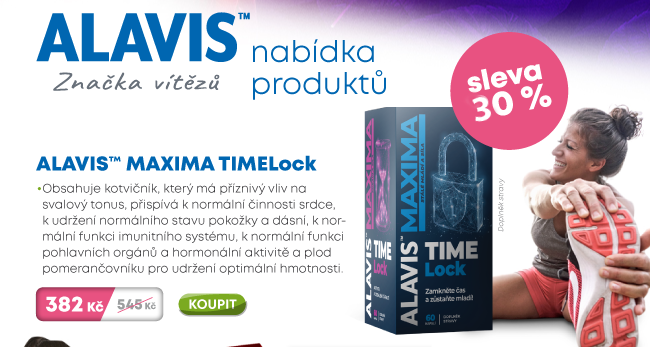 💥 Letní slevy až 50 % a navíc novinka od Alavis Maxima