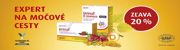 Produkty Urinal so zľavou 20 %