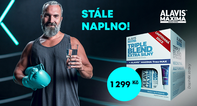 👨 Listopad ve jménu mužského zdraví! Prostenal, Alavis a další!